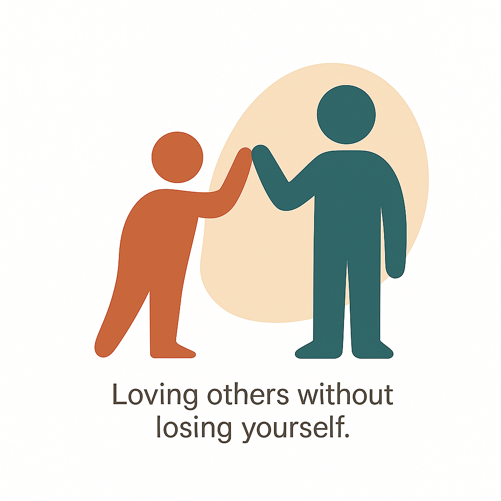 Illustration representing self-awareness and emotional growth